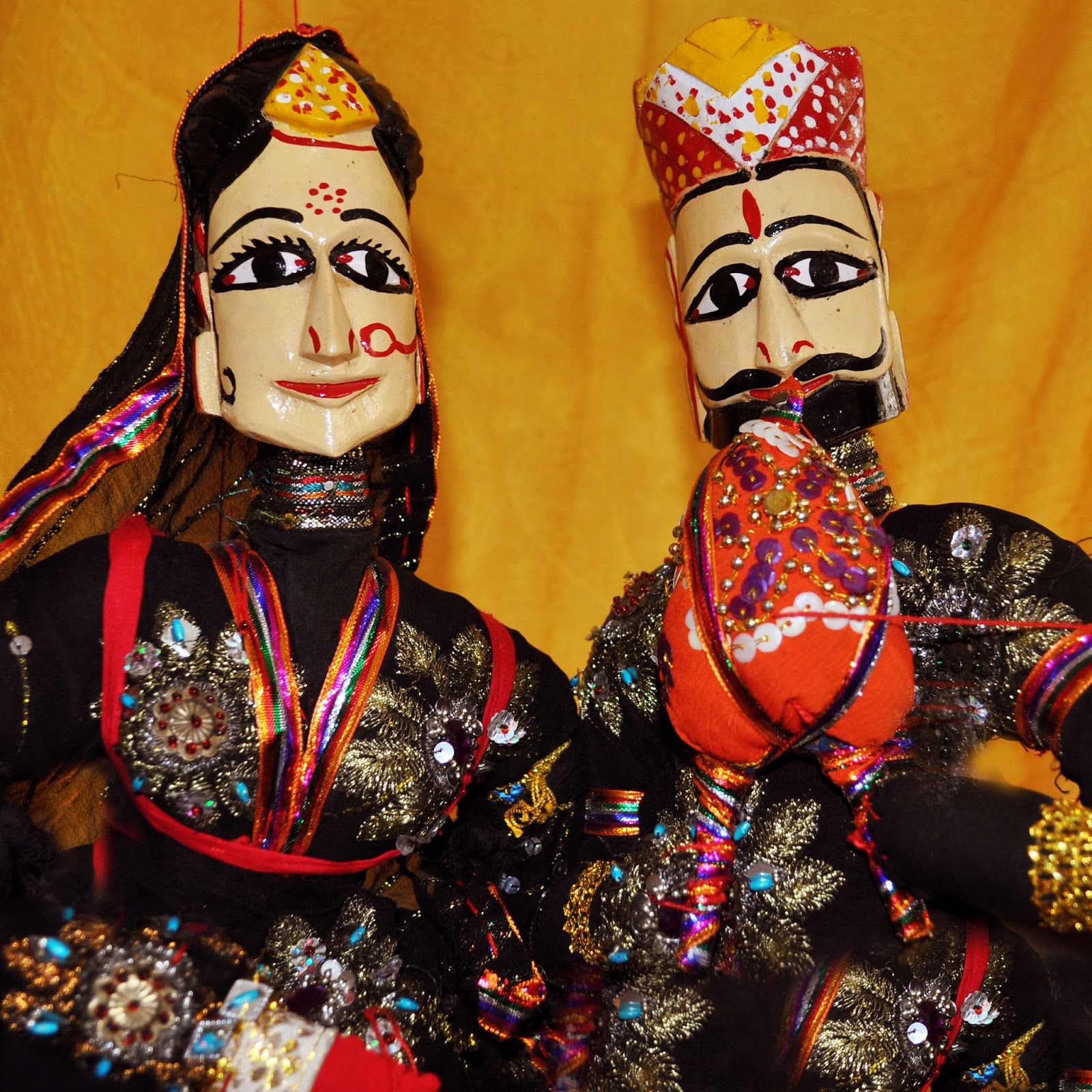 Rajasthani Puppet Show Event Equipment