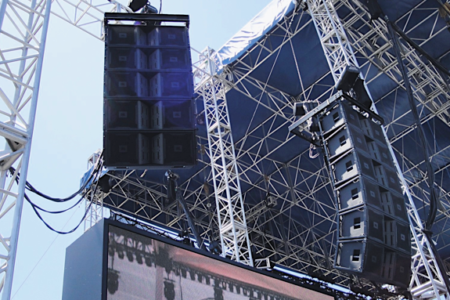 Audio systems enhance the liveliness of an event       