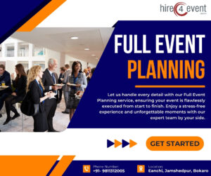 Event planner in Bokaro Steel City, Jamshedpur