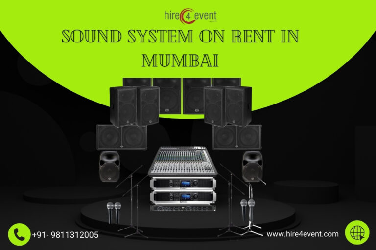 Sound System on Rent in Mumbai