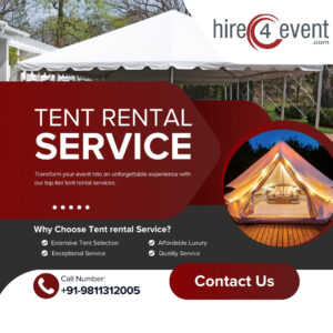 German hanger tent rental service in Mumbai