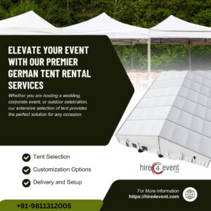 German tent on rent in Mumbai