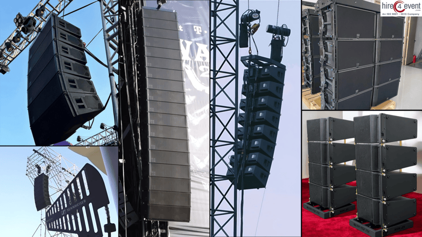 Sound system for outdoor corporate event and concert