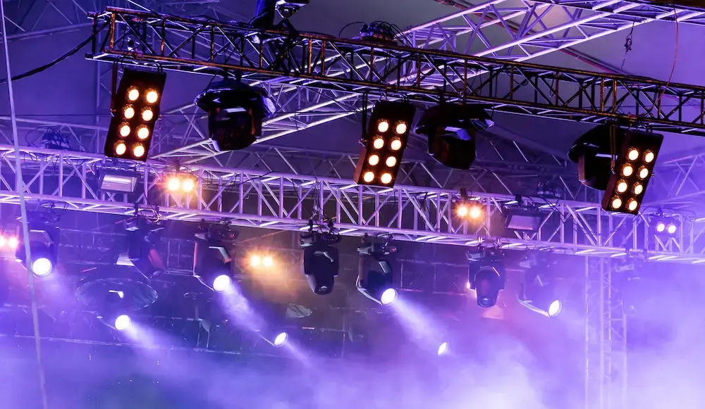 Advanced lighting setups for event