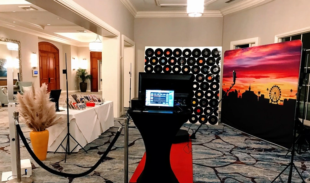 Photo booths in event