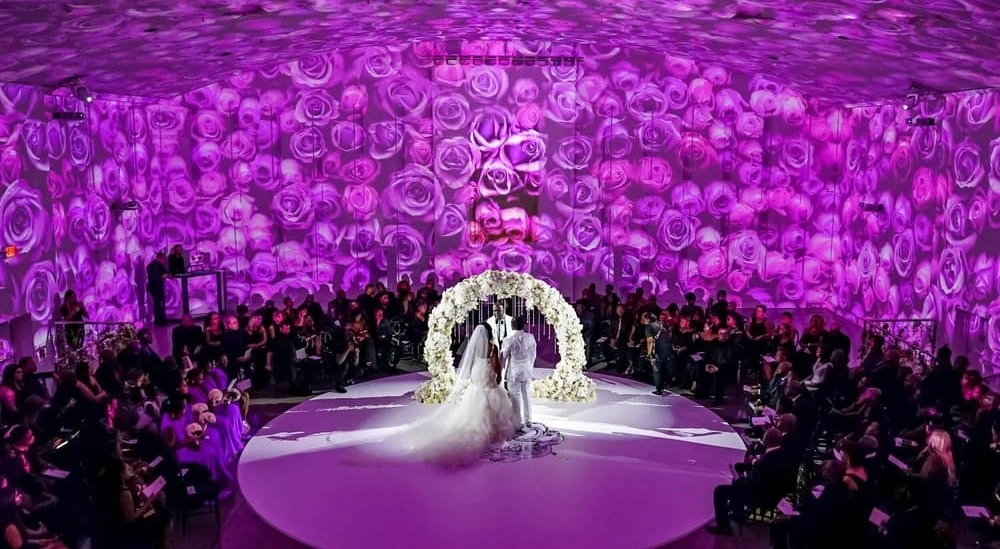 Wedding Projection Mapping