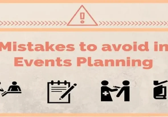 Mistakes to Avoid When Planning a Corporate or Wedding