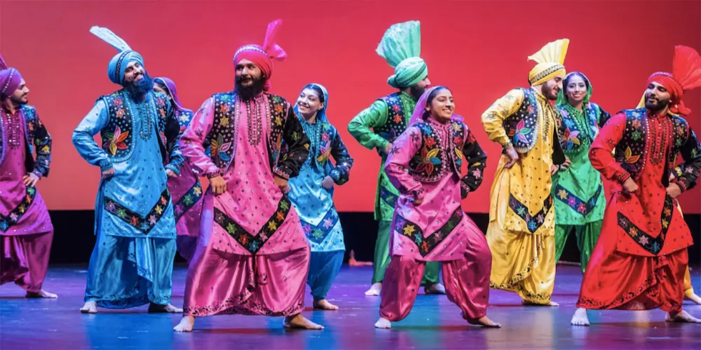 Bhangra dance group