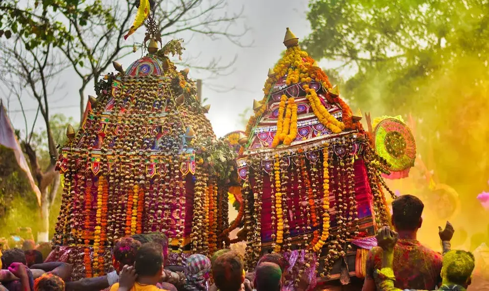 holi festival celebration in india 2025