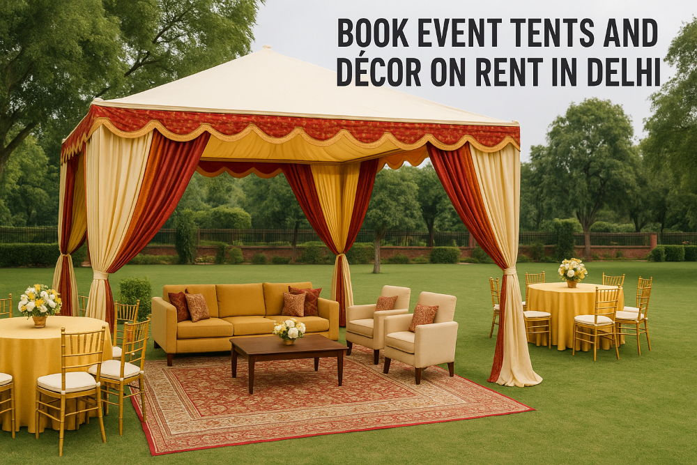 Event Tents and Décor on Rent