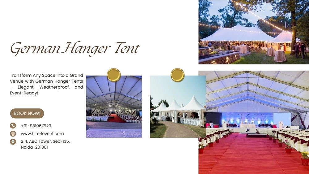 German Hanger Tent on Rent