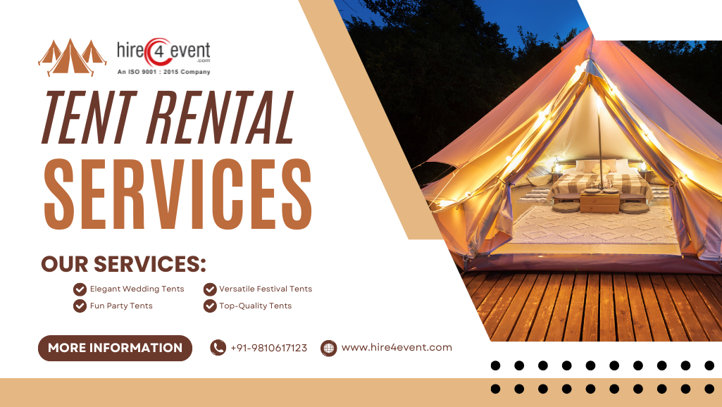 Event Tents and Décor on Rent