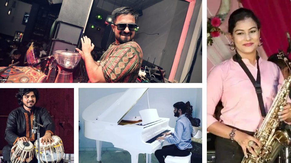 Indian Musicians and Their Instruments