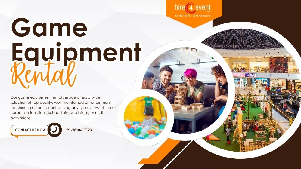 Event Game Equipment Rental