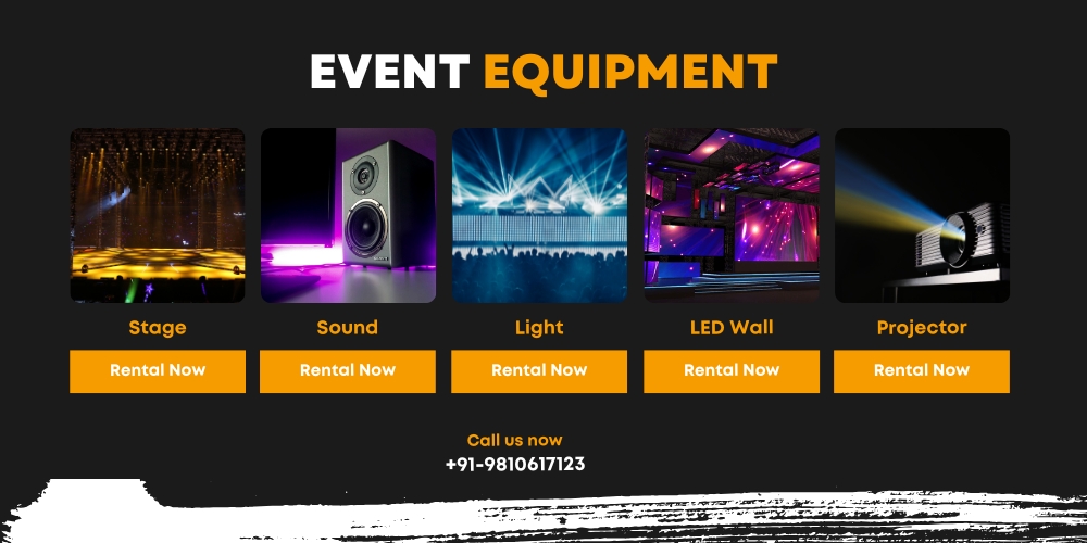 Our Event Equipment Rental Services
