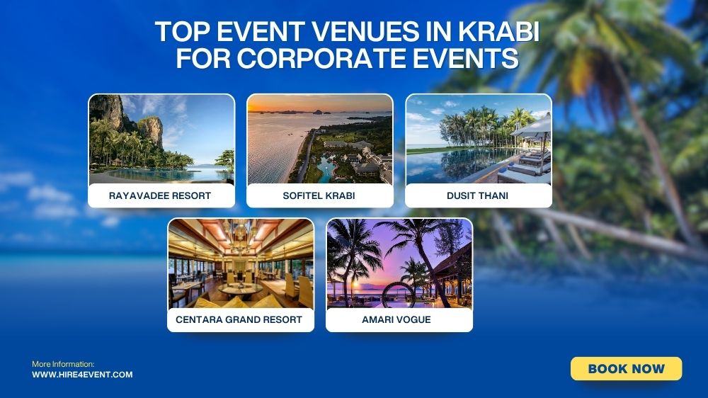 Top Event Venues in Krabi