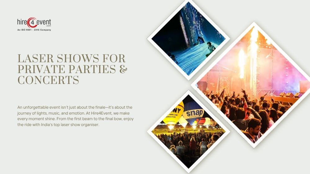 Top Laser Show Organiser for Parties, Concerts & Corporate Events