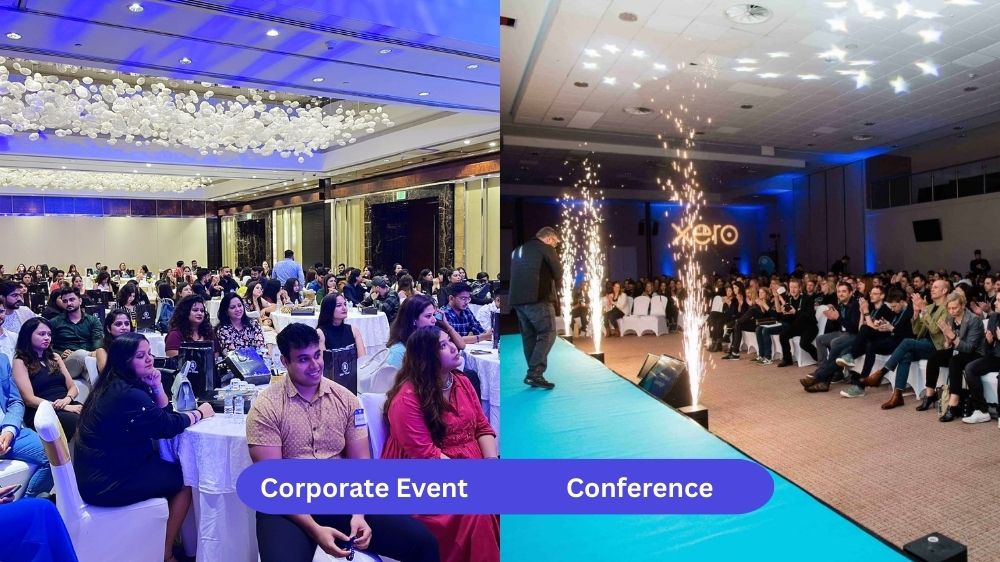 Corporate Event vs Conference