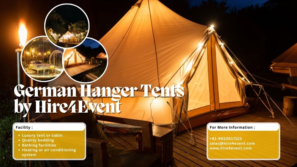 German Hanger Tents by Hire4Event
