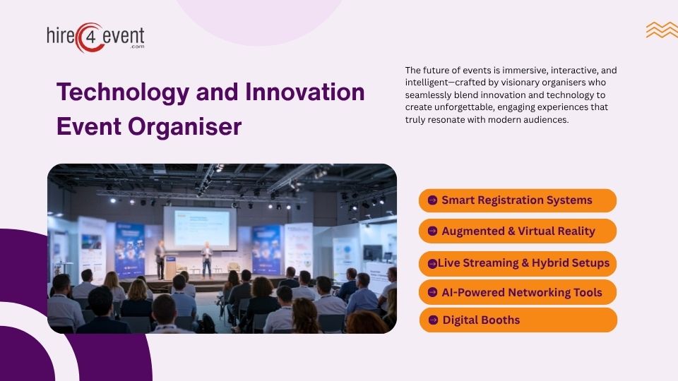 Technology and Innovation Event Organiser