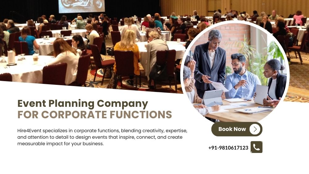 Best Event Planning Company for Corporate Event