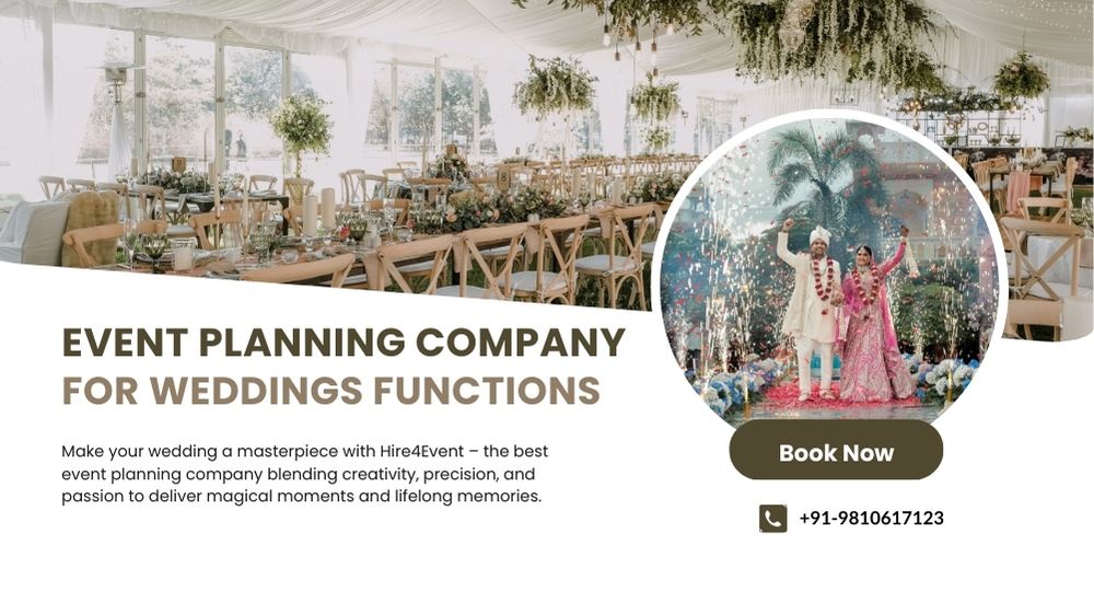 Best Event Planning Company for Weddings