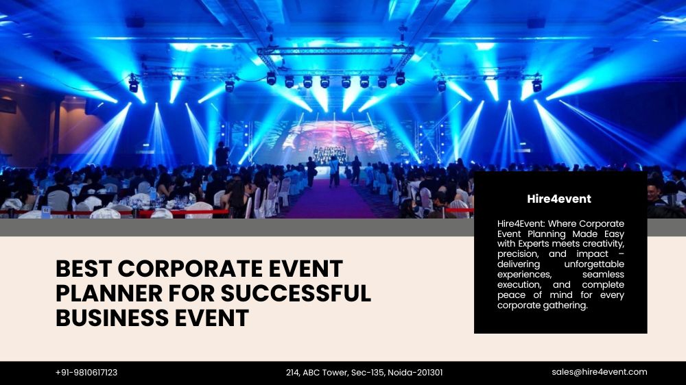 Top Corporate Event Planner
