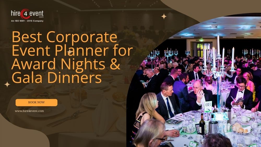 Corporate Event Planners for Award Nights & Gala Dinners