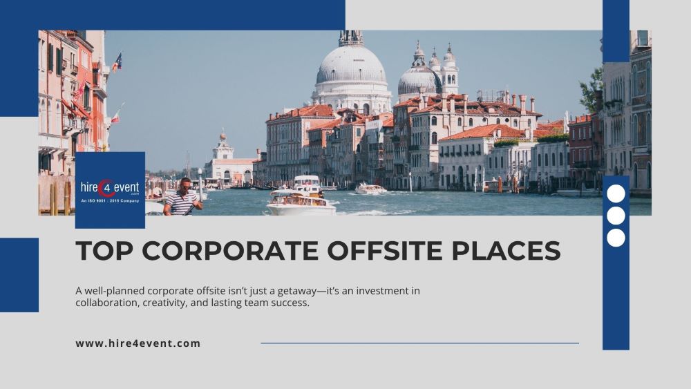 Top Corporate Offsite Destinations in India 